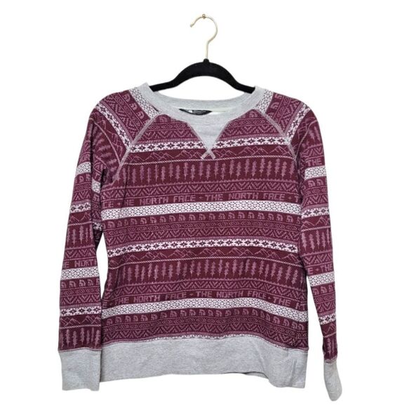 The North Face Maroon Holiday Sweater - Picture 1 of 5